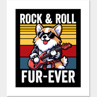 Rock and Roll Fur Ever Posters and Art